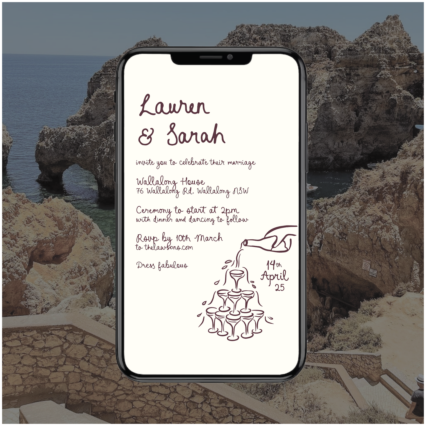 Lagos Digital File Invitation