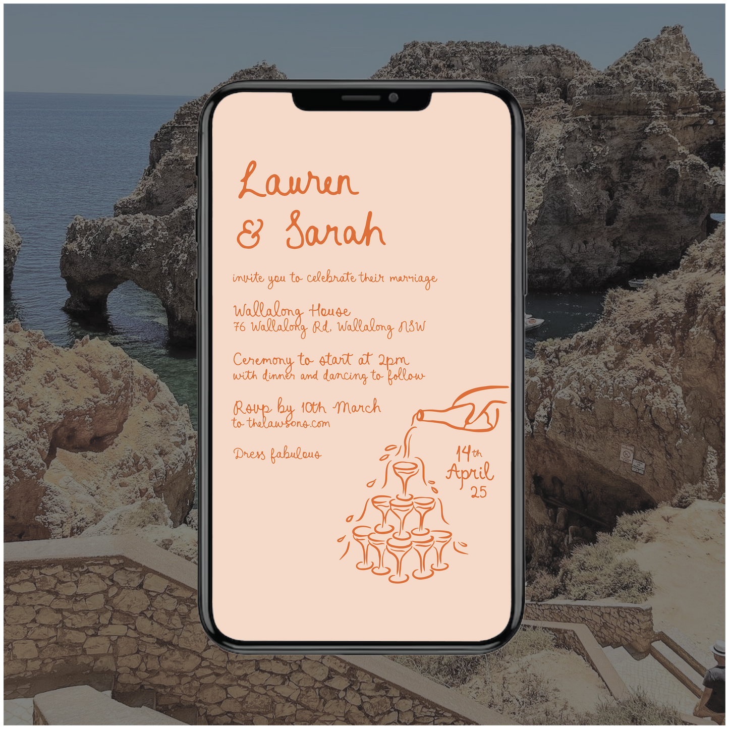 Lagos Digital File Invitation