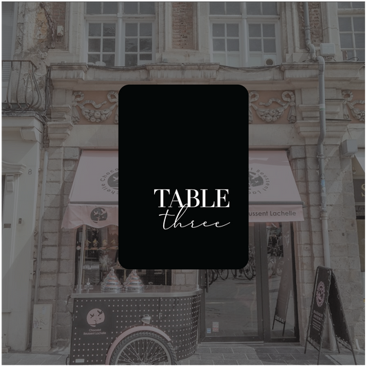 Lille Table Number