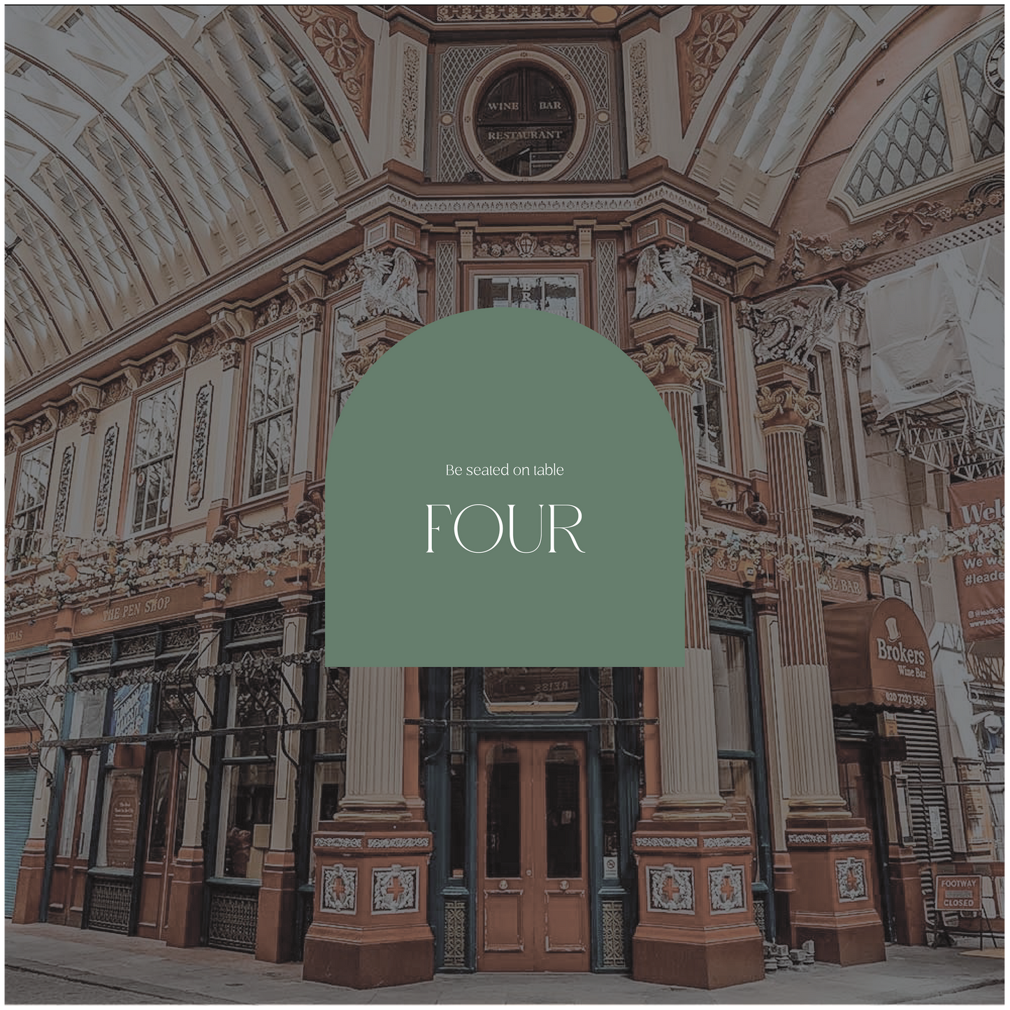 Liverpool Table Number