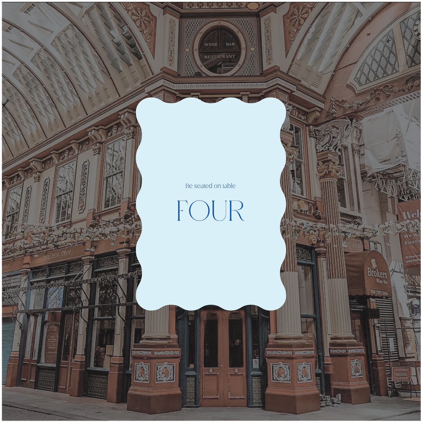 Liverpool Table Number