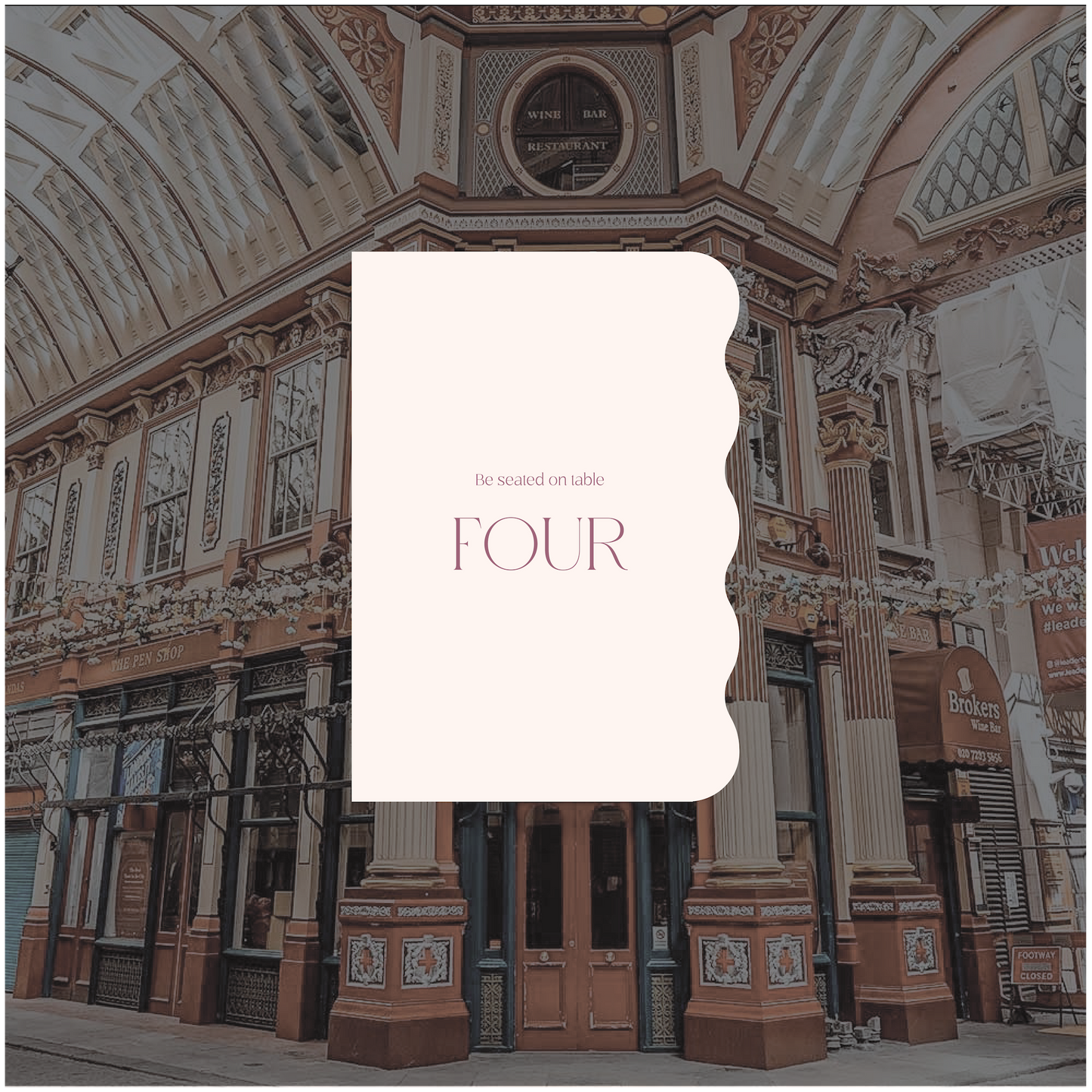 Liverpool Table Number