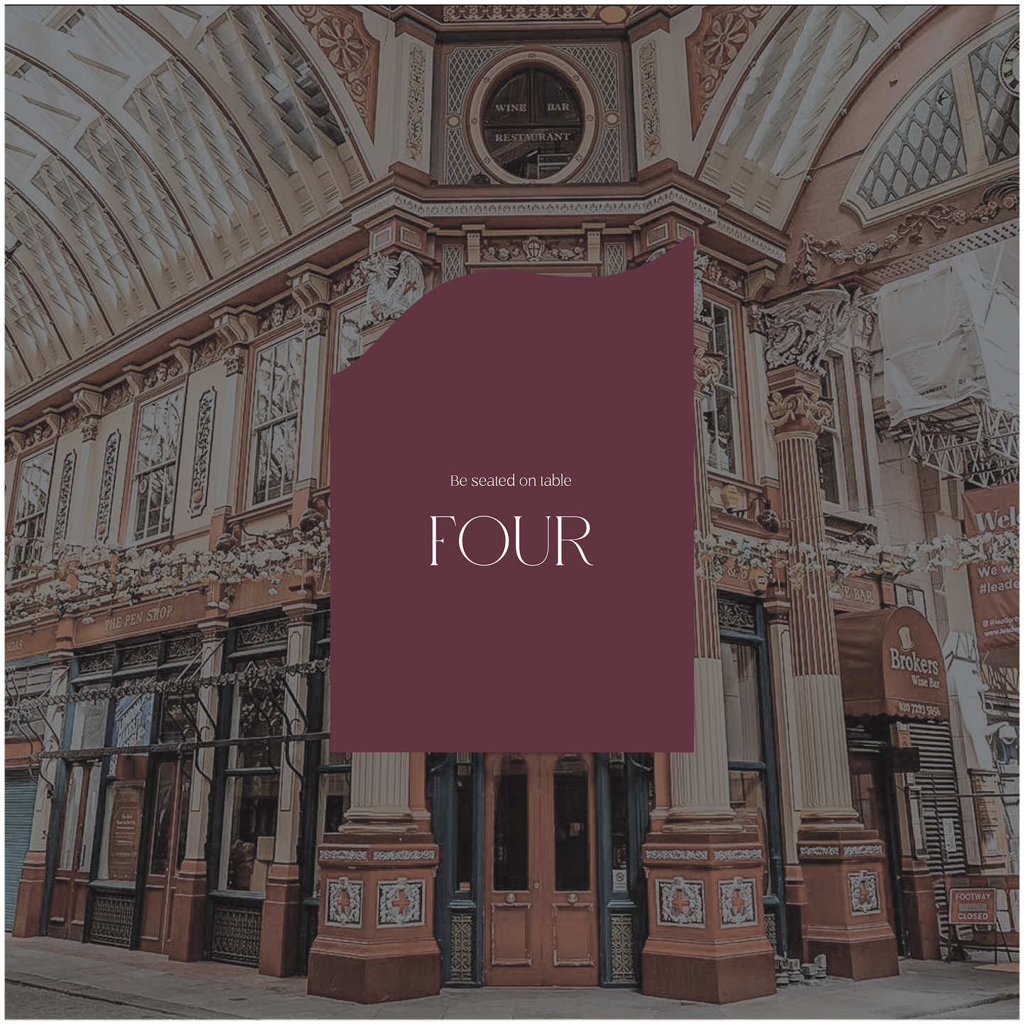 Liverpool Table Number