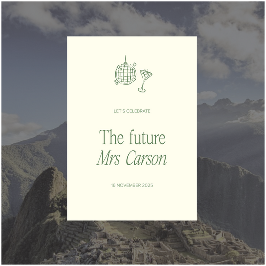 Machu Picchu Event Welcome Sign