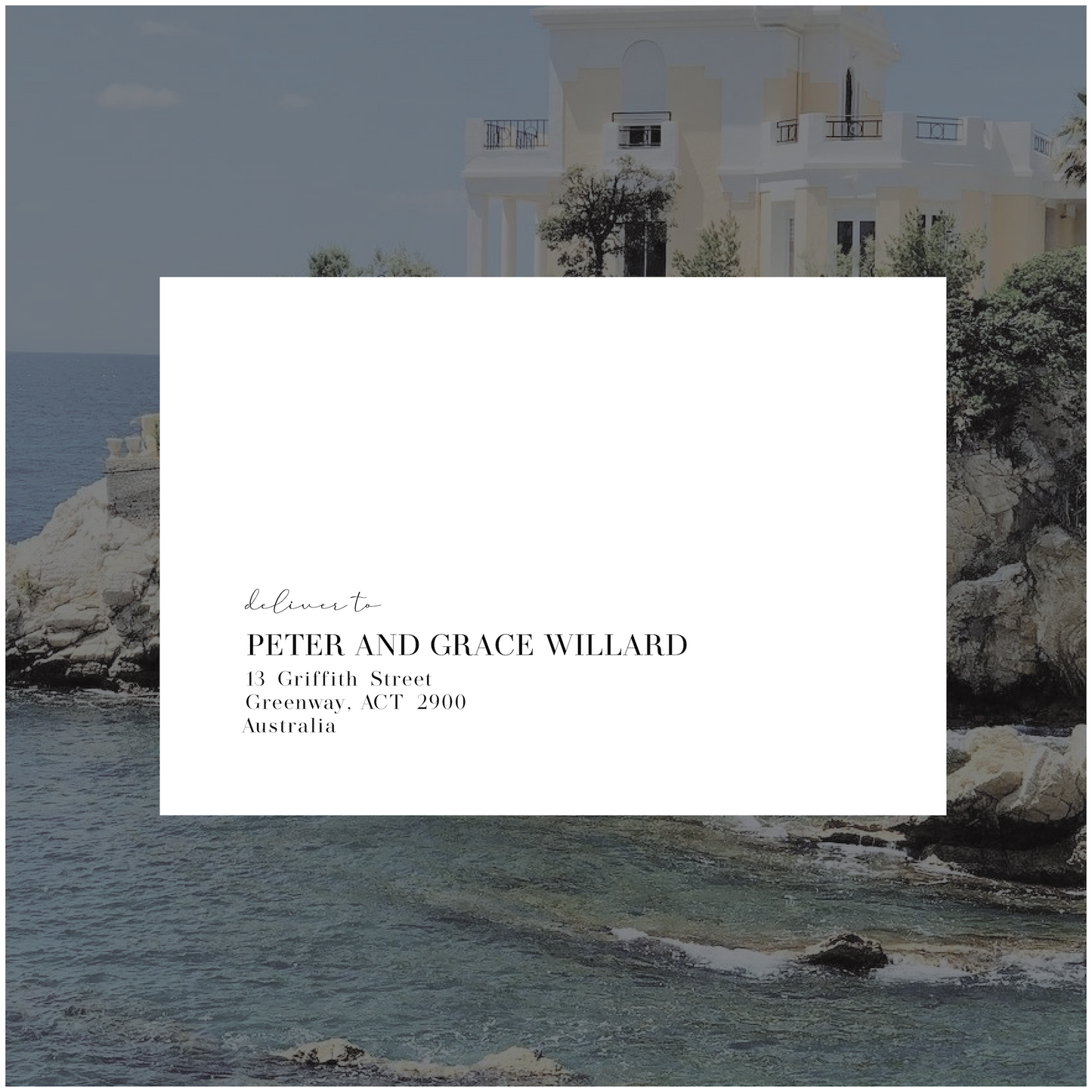 Marseille Thank You Card