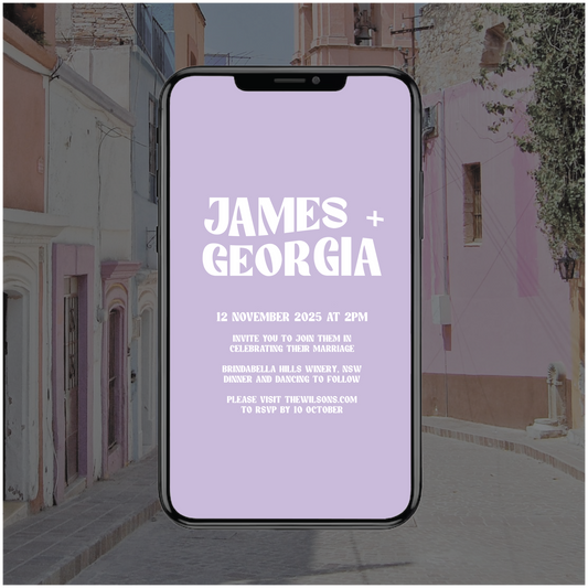 Merida Digital File Invitation