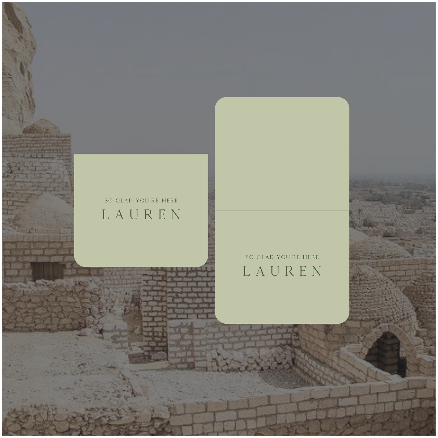 Minya Place card
