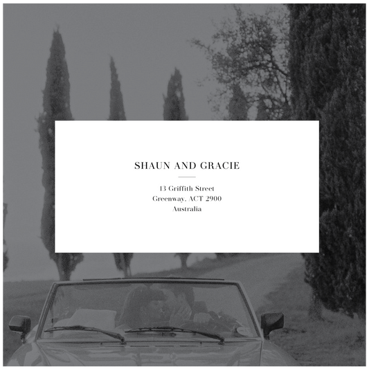 Monaco Stacked Invitation