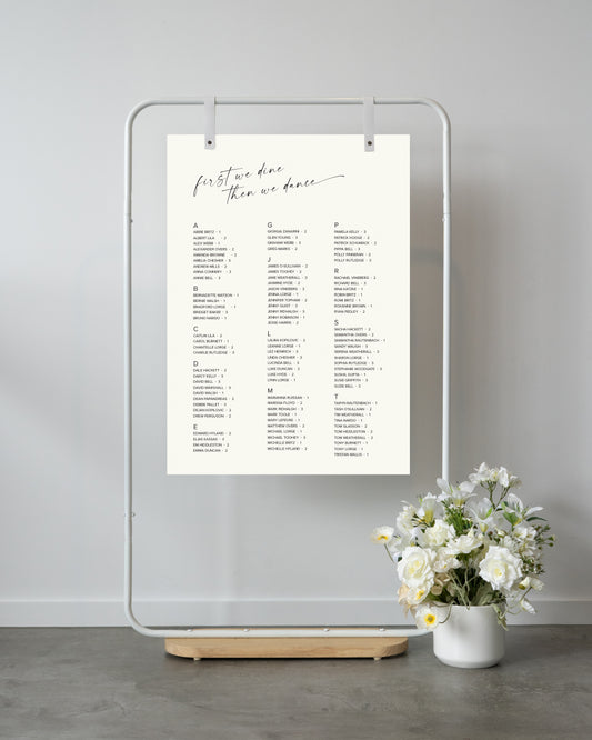 Rotorua Seating Chart