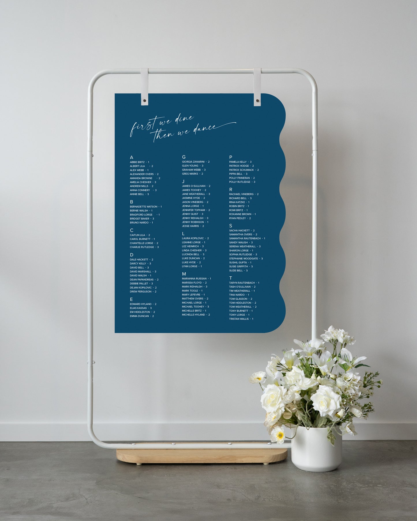 Rotorua Seating Chart