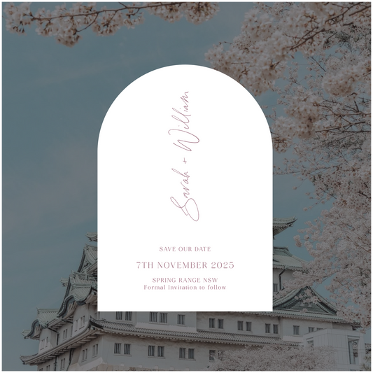 Nagoya Save The Date