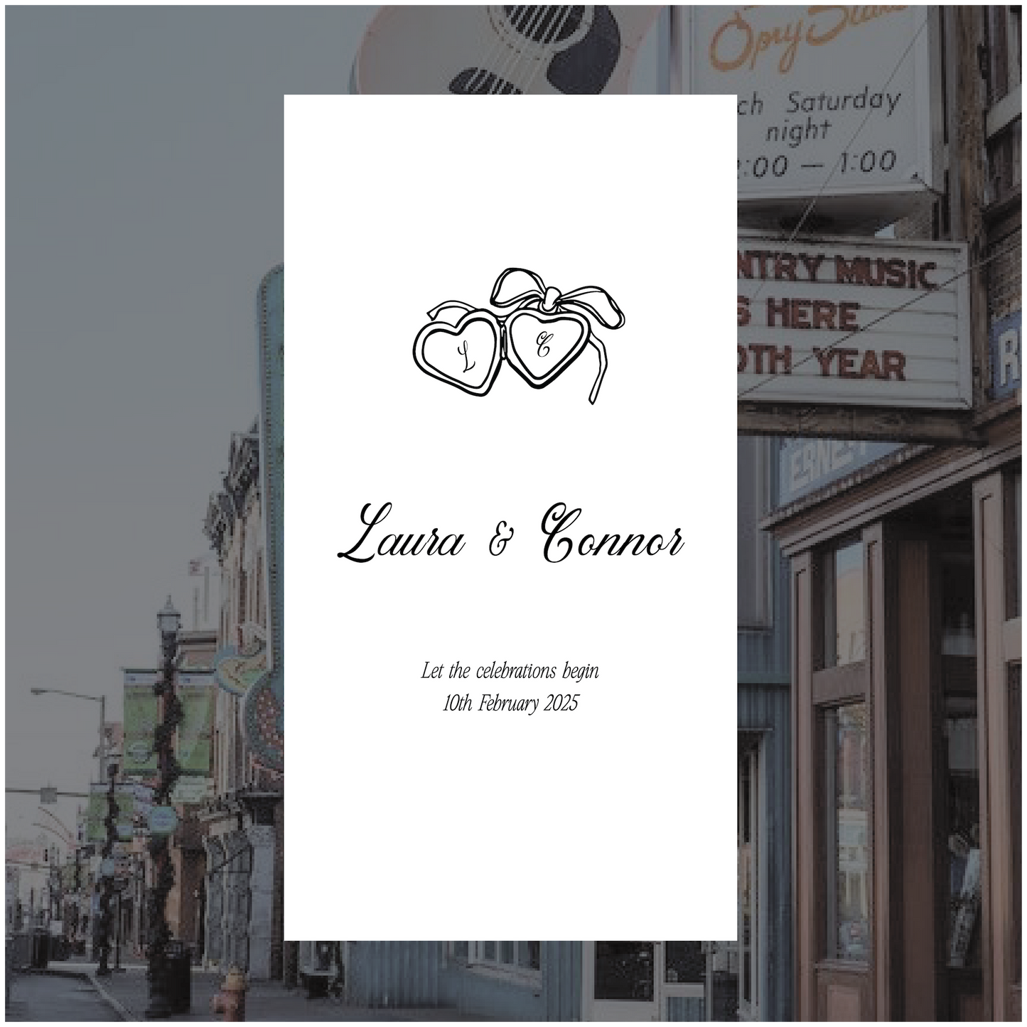 Nashville Linen Sign