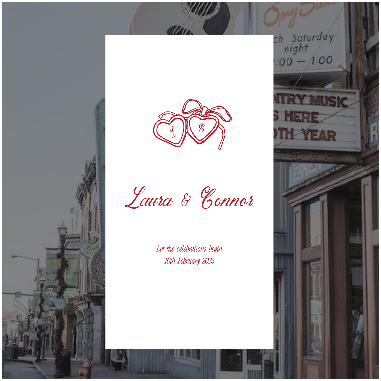 Nashville Linen Sign