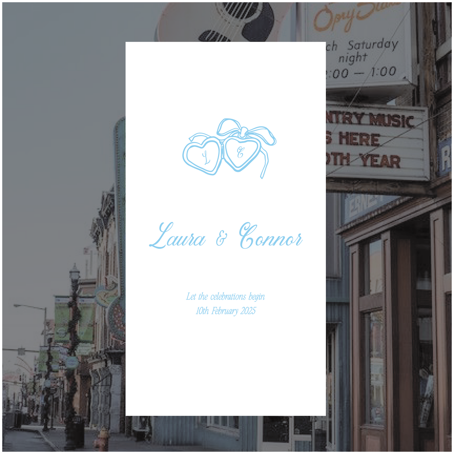 Nashville Linen Sign