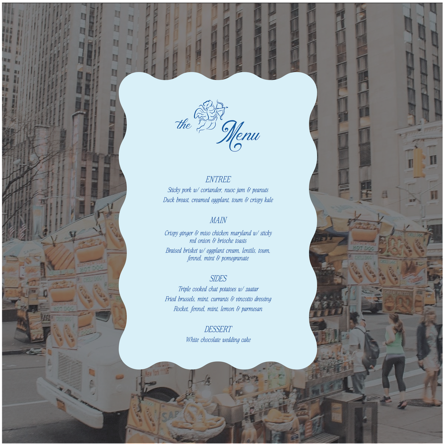 New York Menu