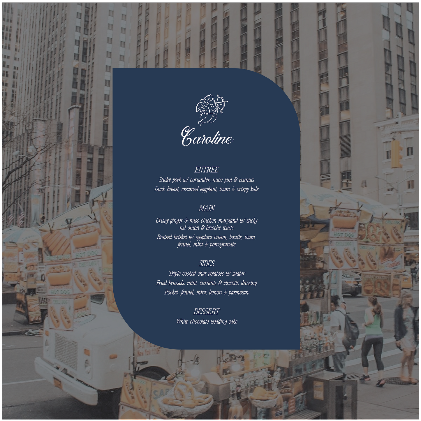 New York Menu