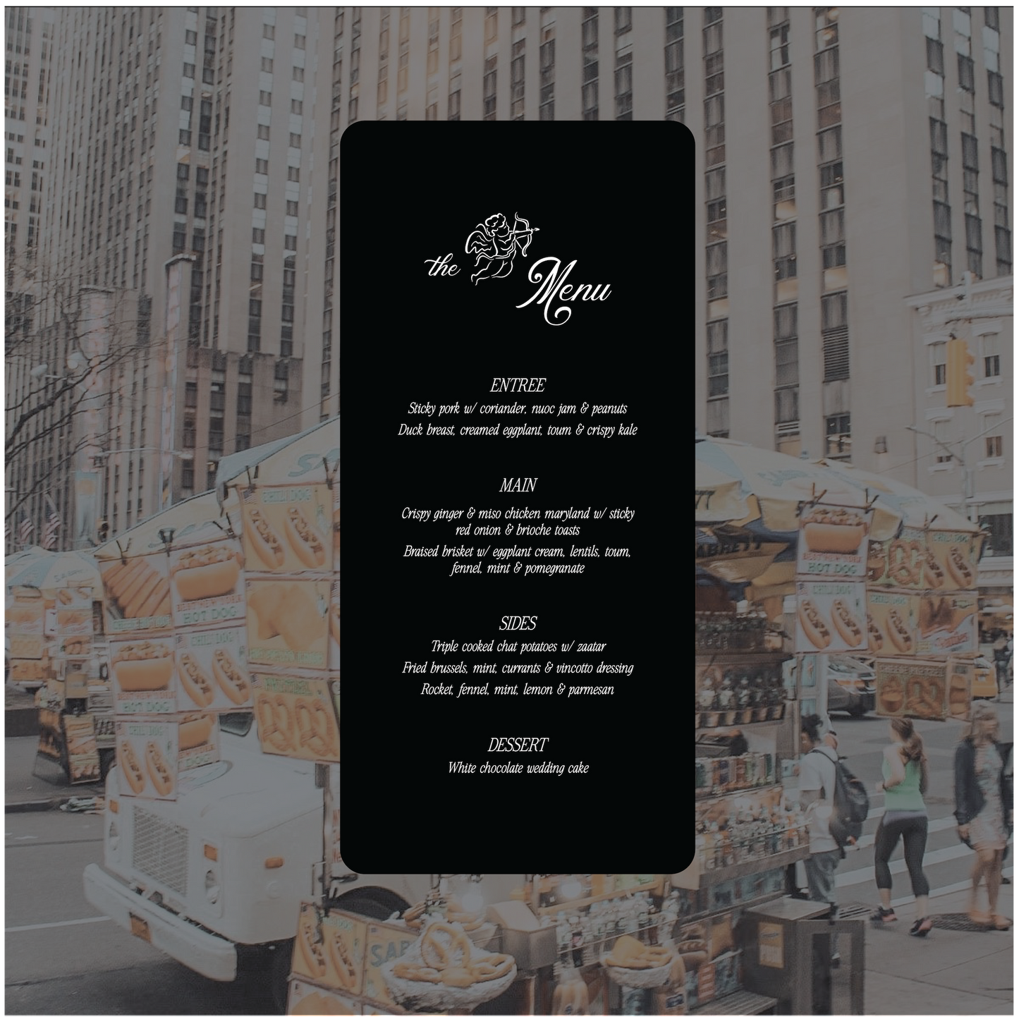 New York Menu