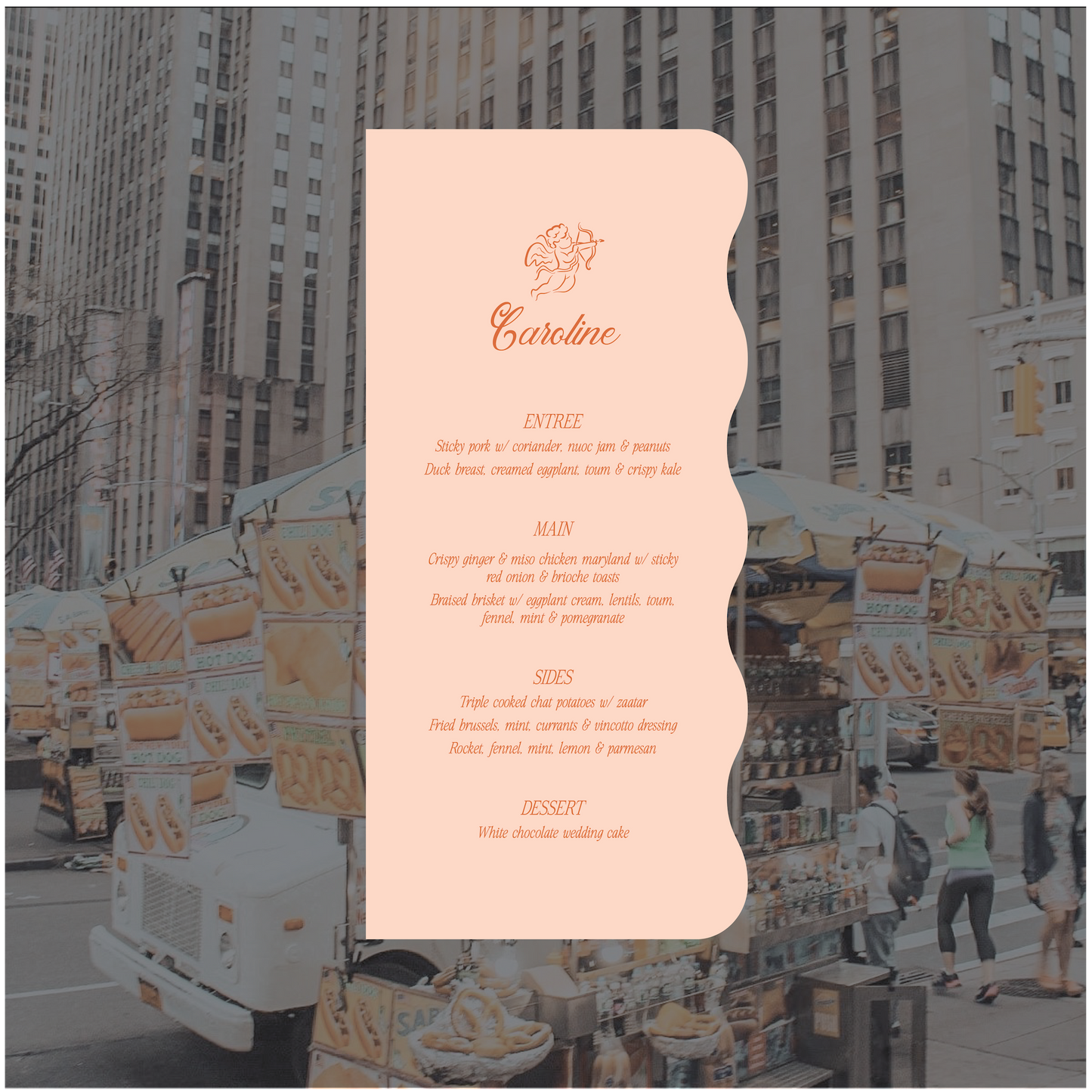 New York Menu