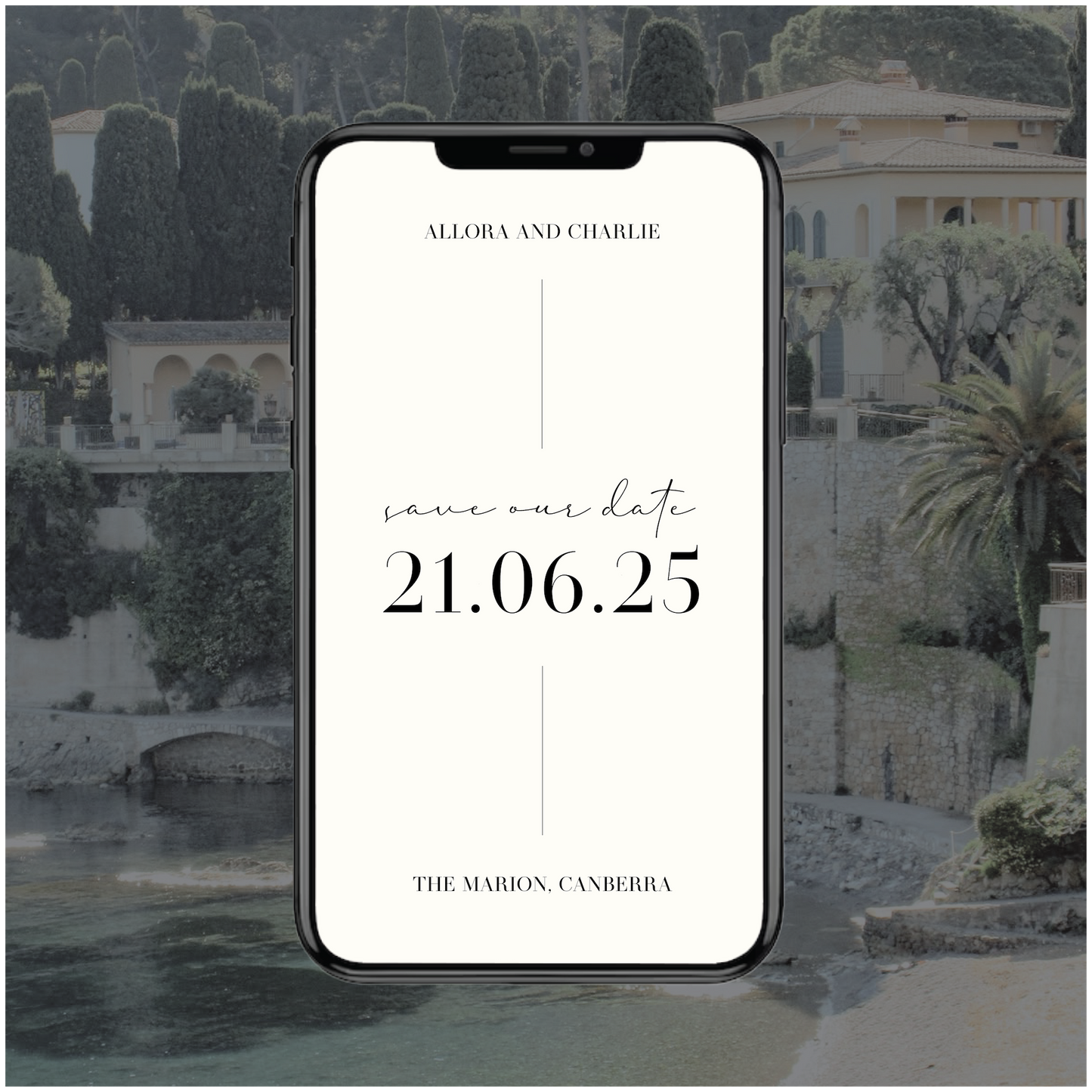 Nice Digital File Save The Date