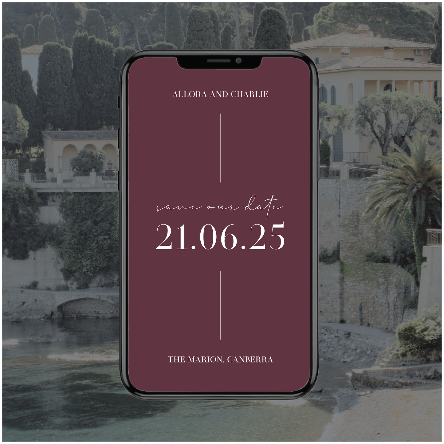 Nice Digital File Save The Date