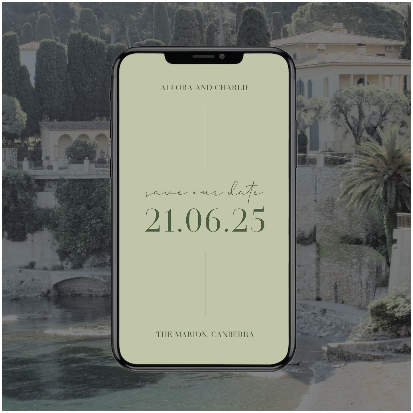 Nice Digital File Save The Date