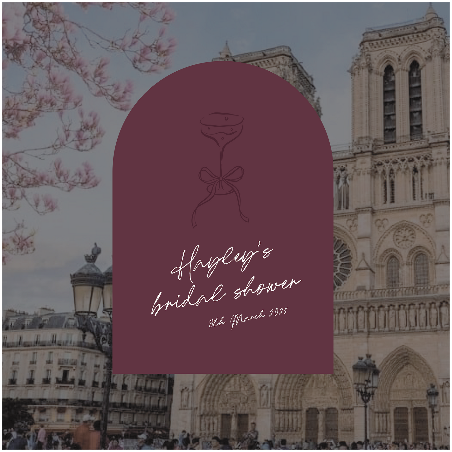 Notre Dame Event Welcome Sign