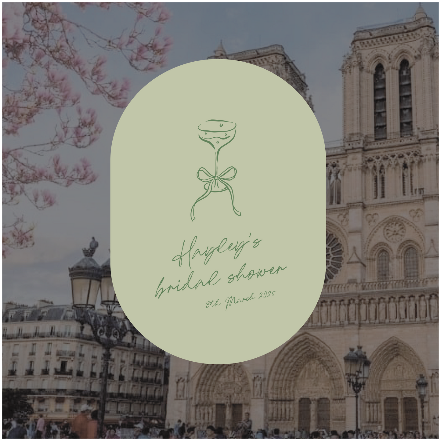 Notre Dame Event Welcome Sign