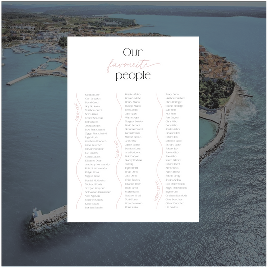 Novigrad Seating Chart