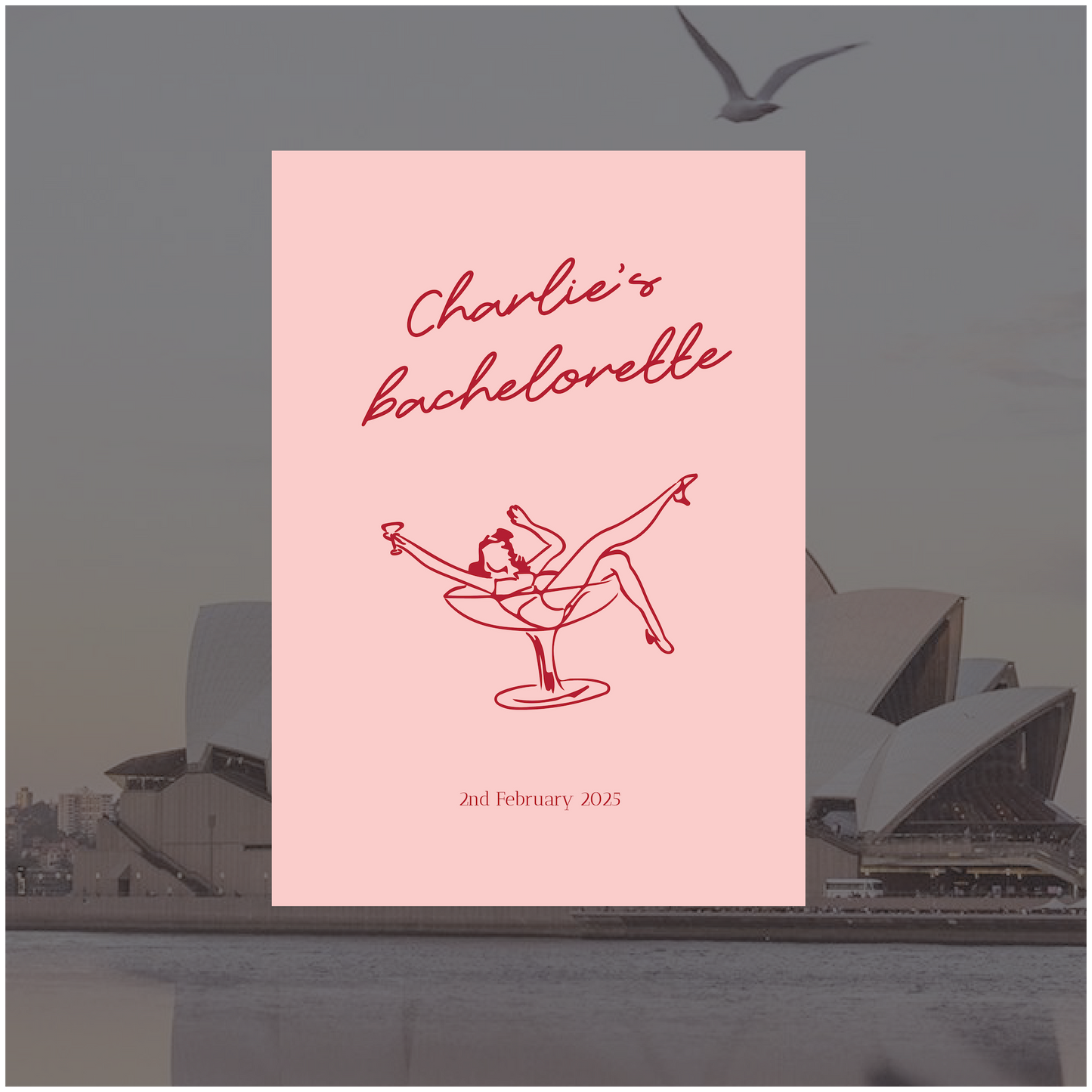 Opera House Event Welcome Sign