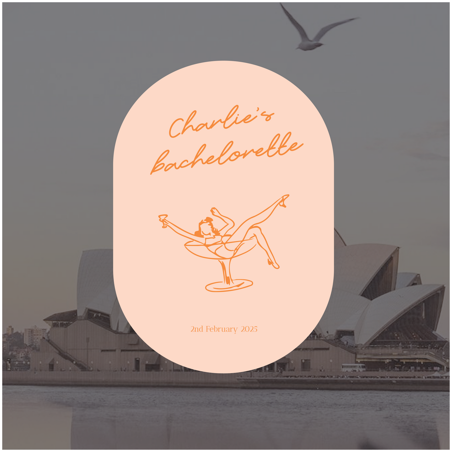 Opera House Event Welcome Sign