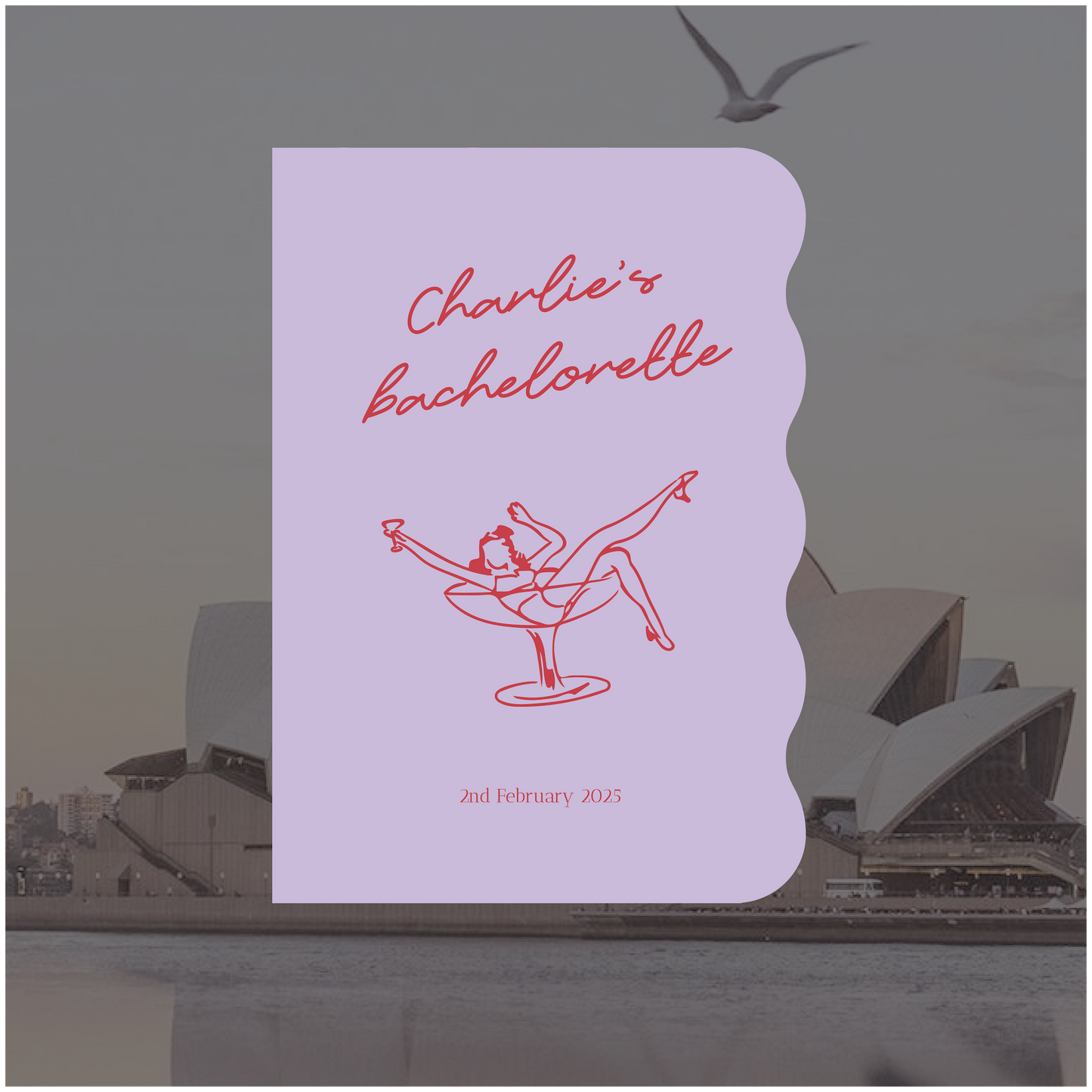 Opera House Event Welcome Sign