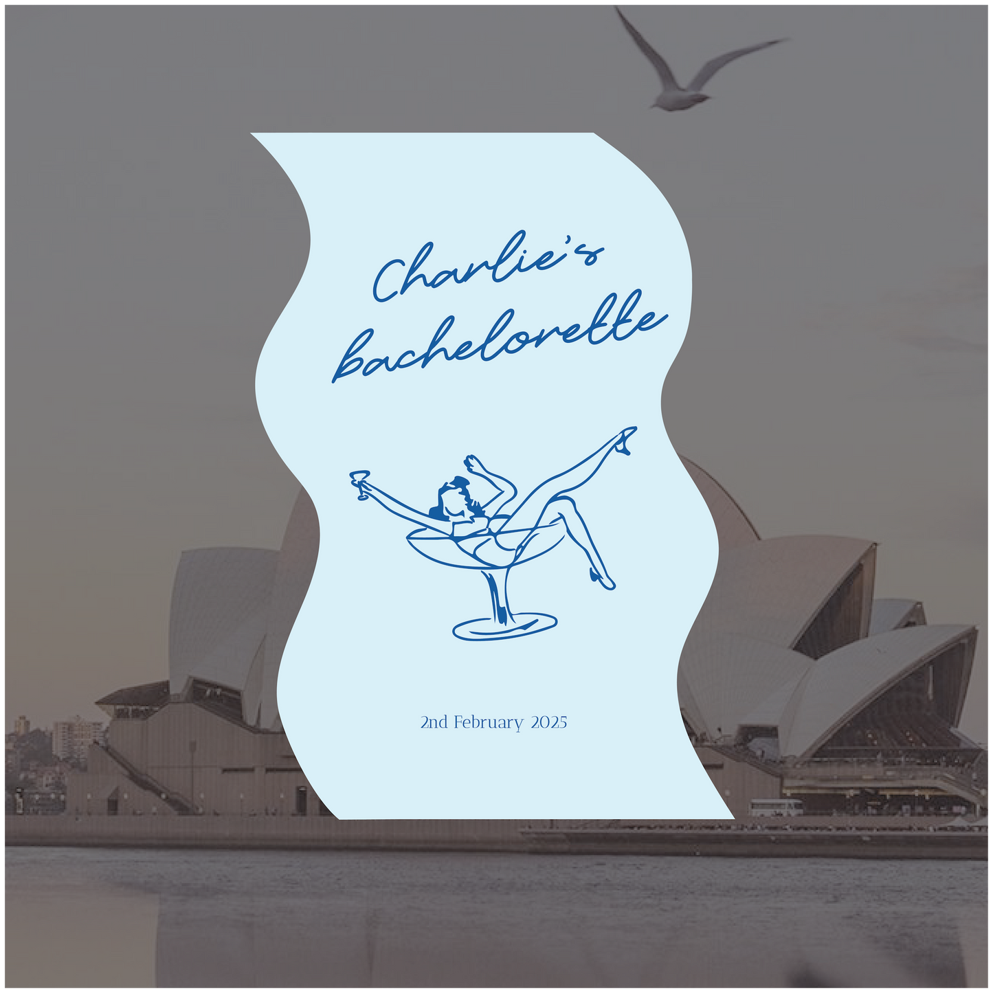 Opera House Event Welcome Sign