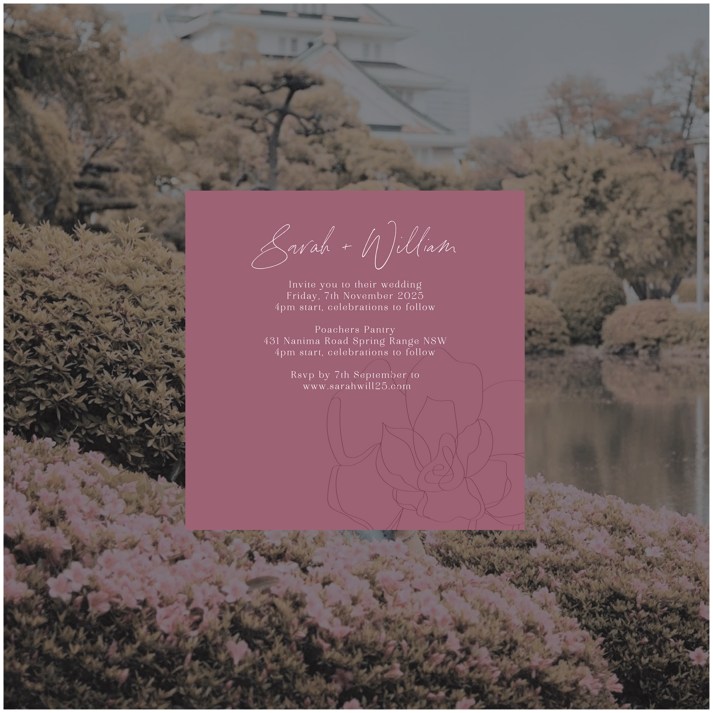 Osaka Single Invitation