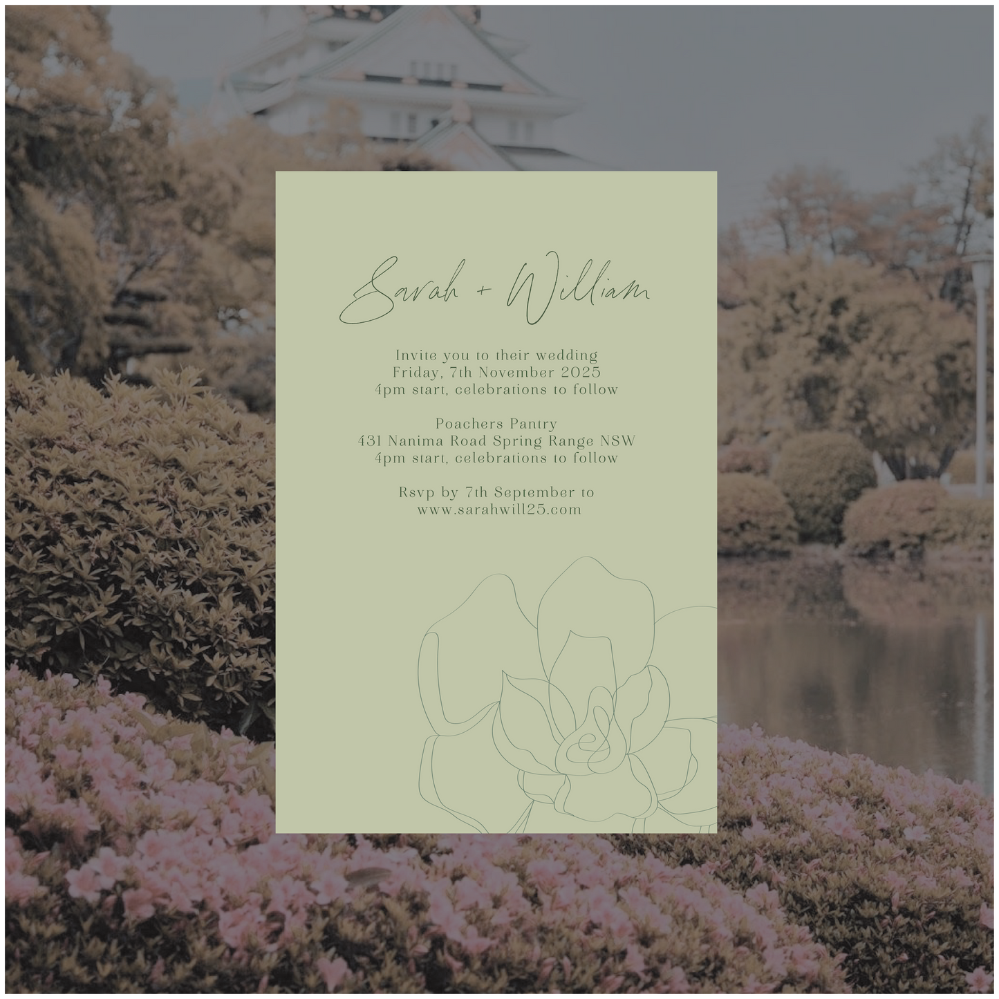 Osaka Single Invitation