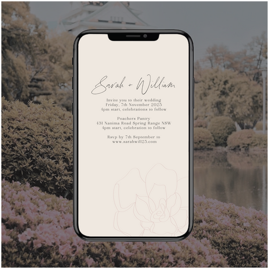 Osaka Digital File Invitation