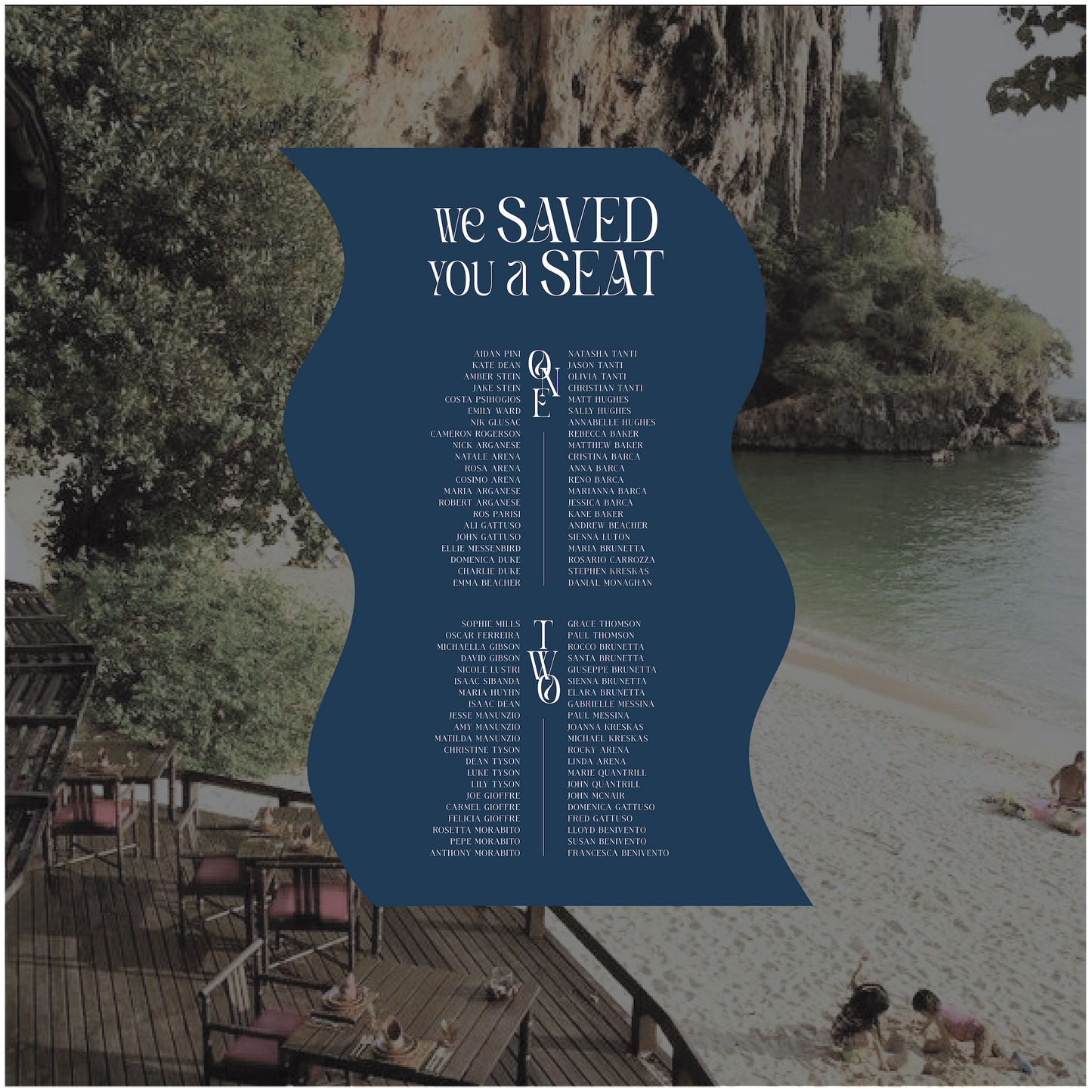 Pattaya Seating Chart