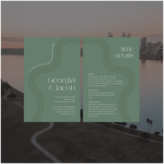 Perth Single Invitation