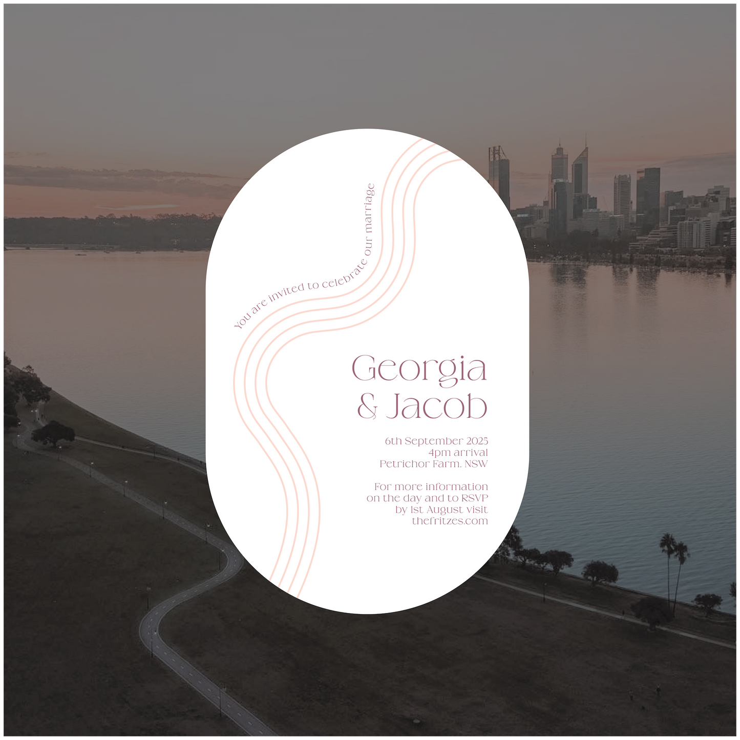 Perth Single Invitation