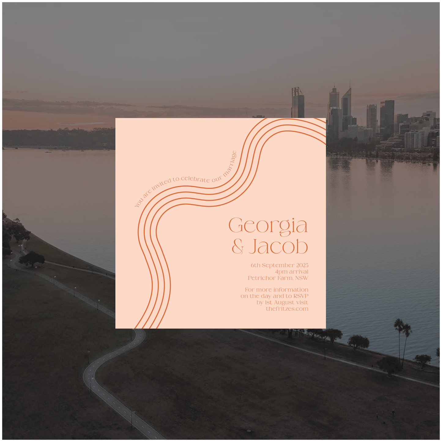 Perth Single Invitation