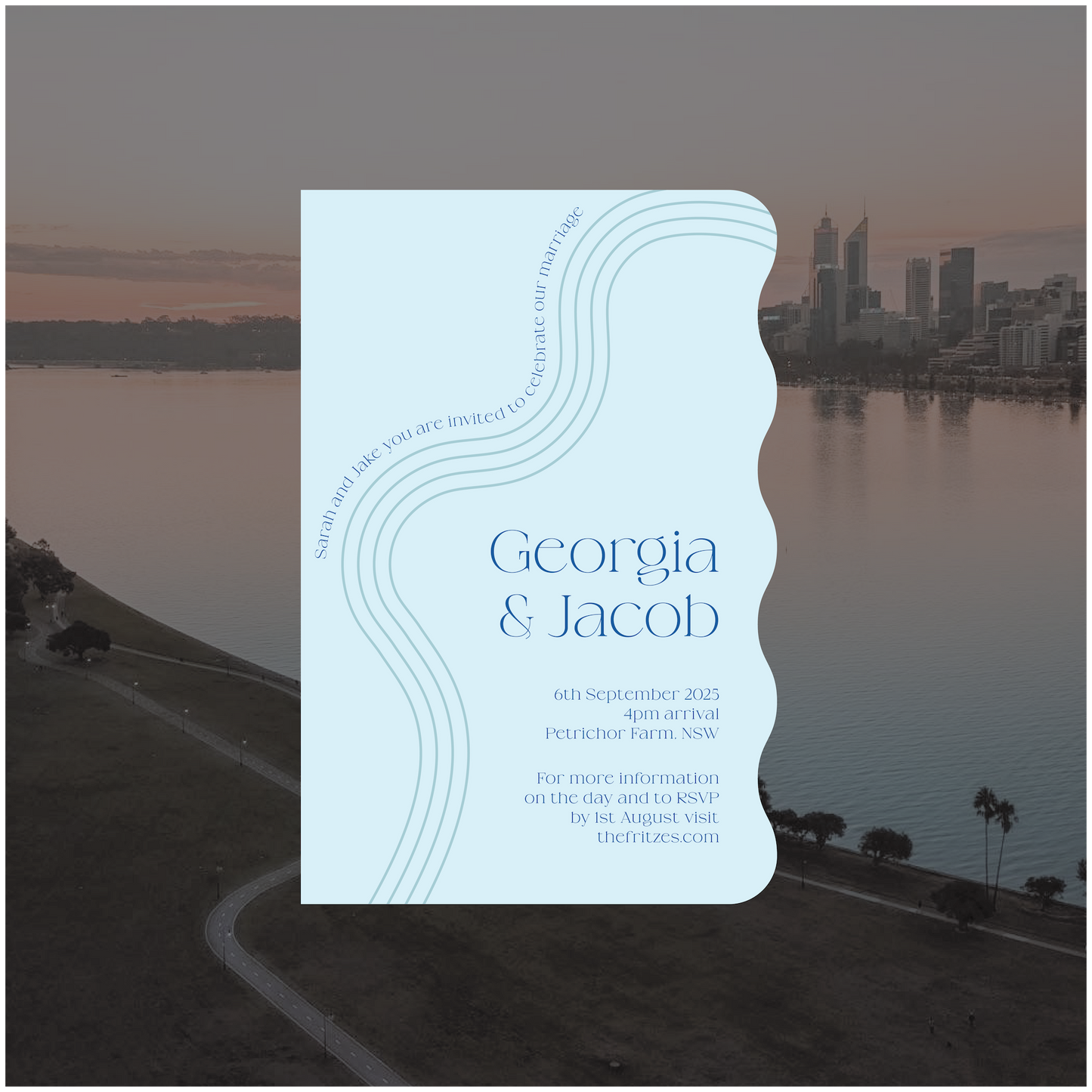 Perth Single Invitation