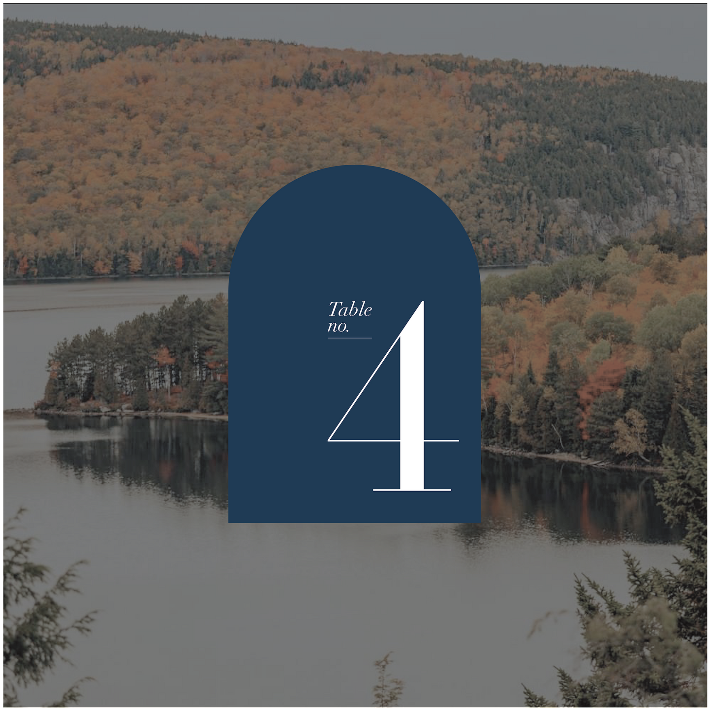 Quebec Table Number