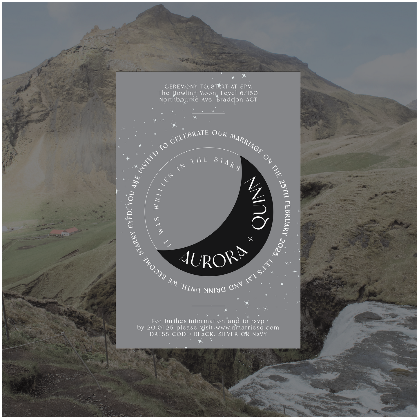 Selfoss Stacked Invitation