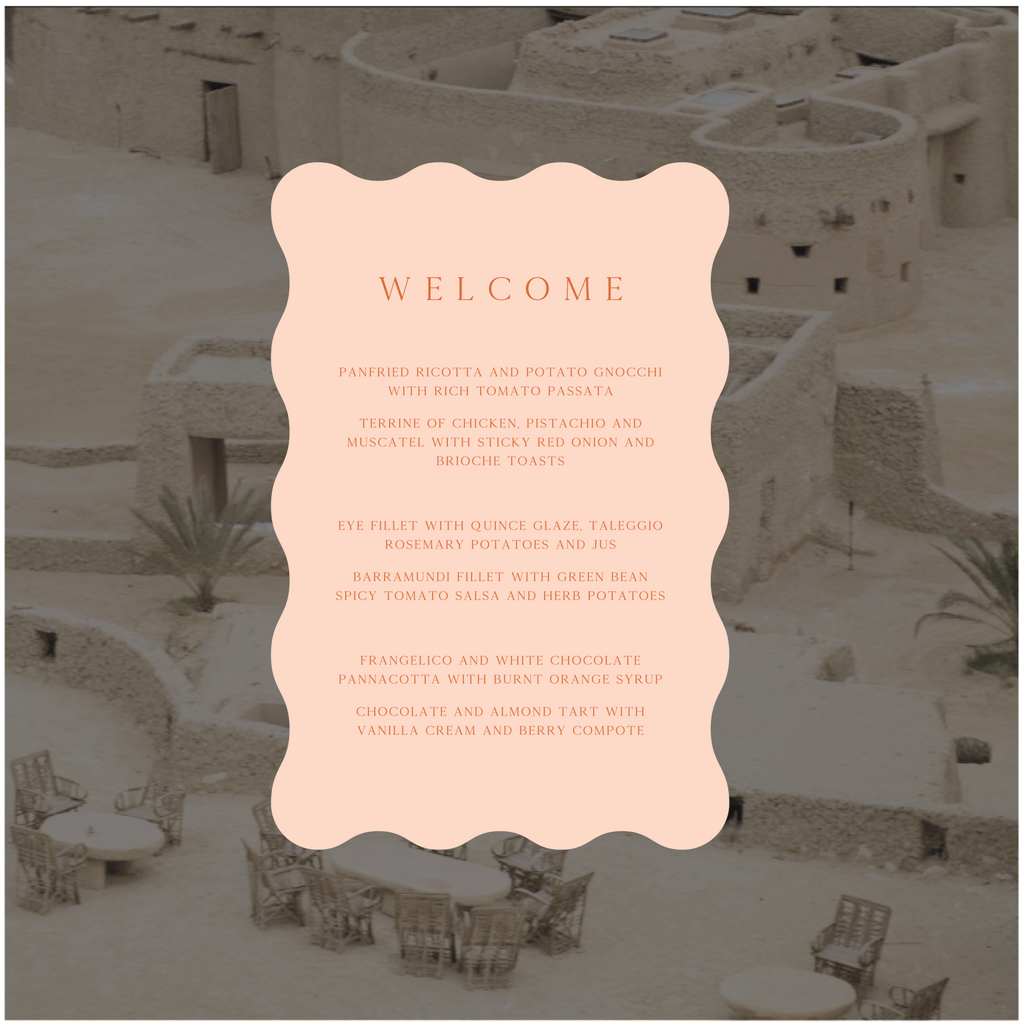 Siwa Menu