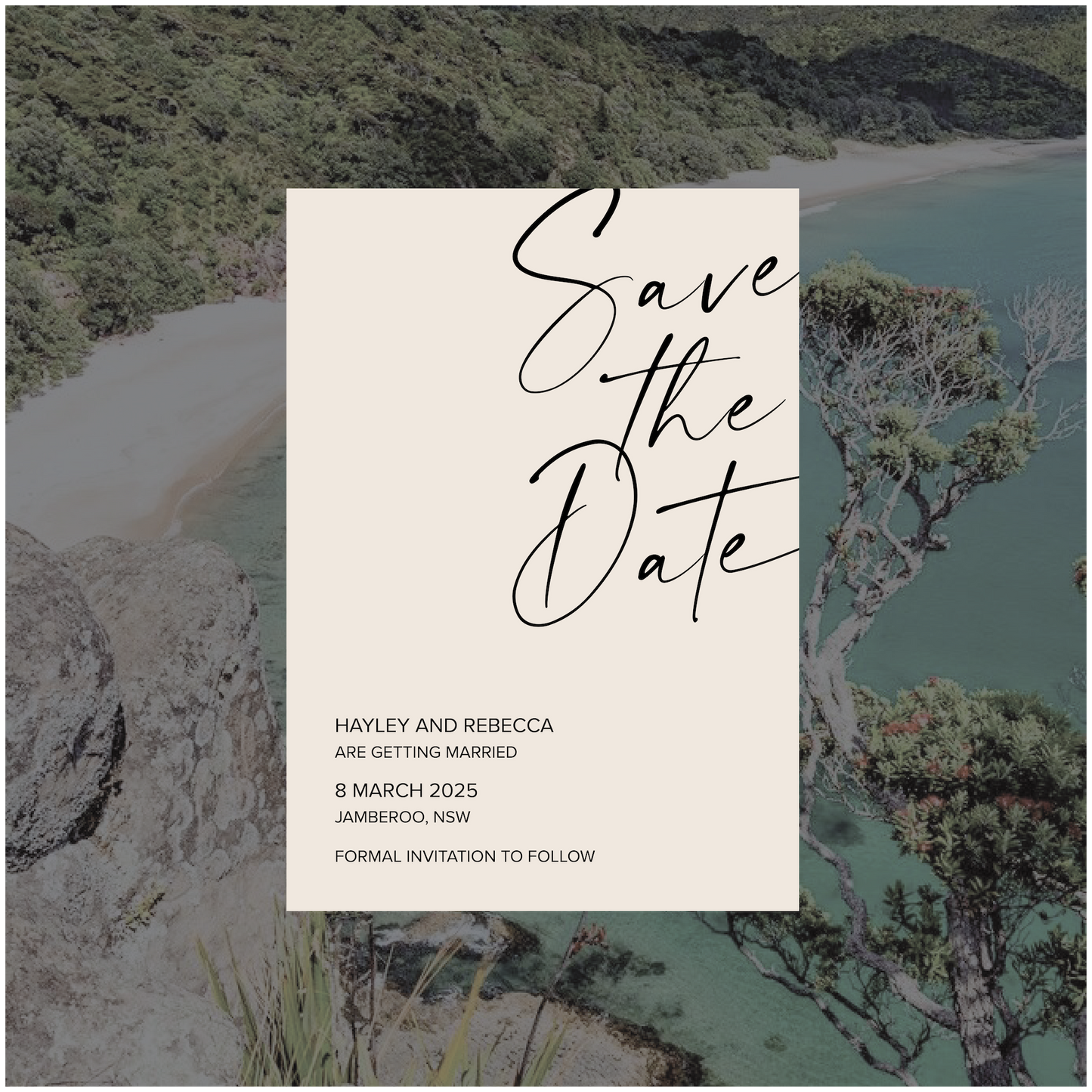 Tauranga Save The Date
