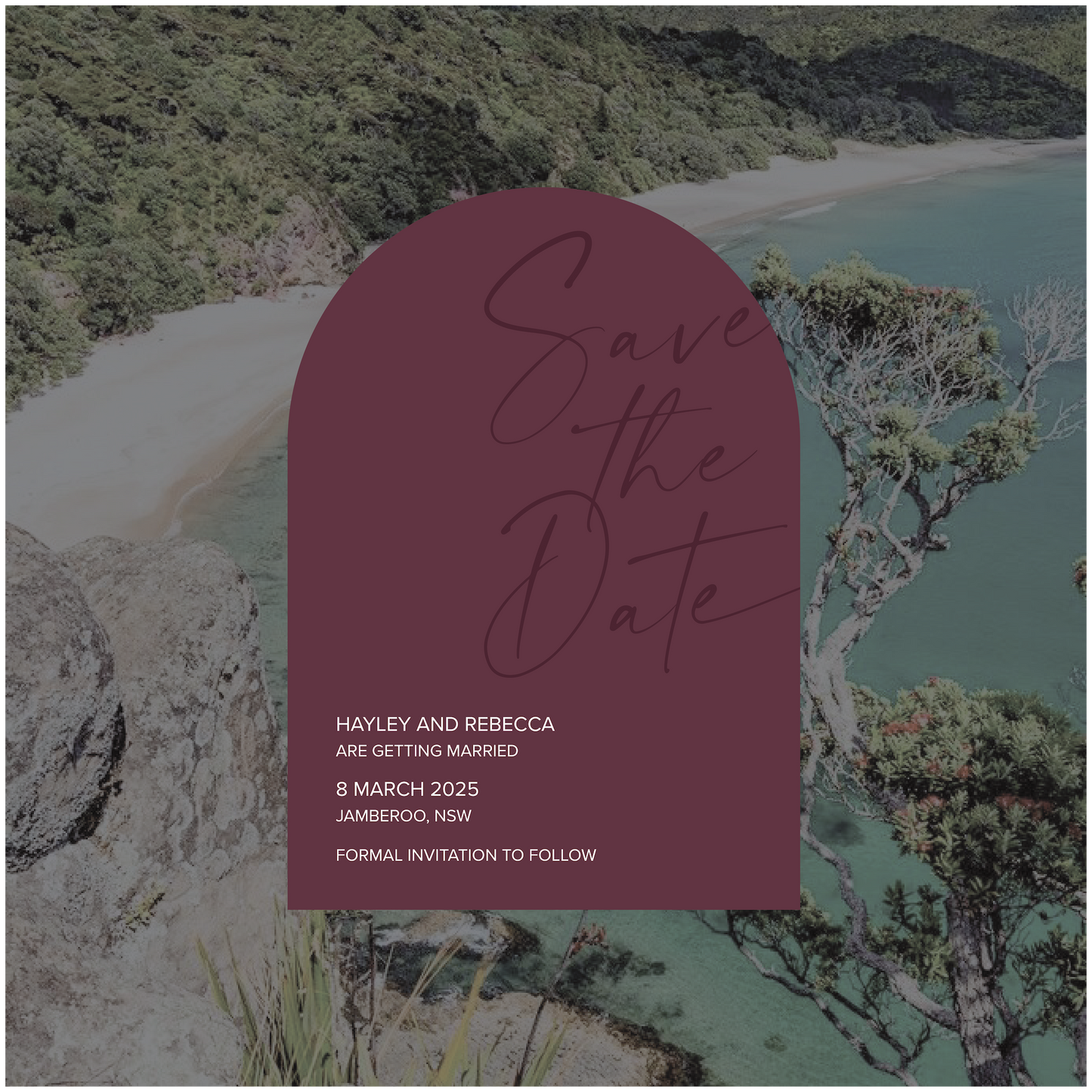 Tauranga Save The Date