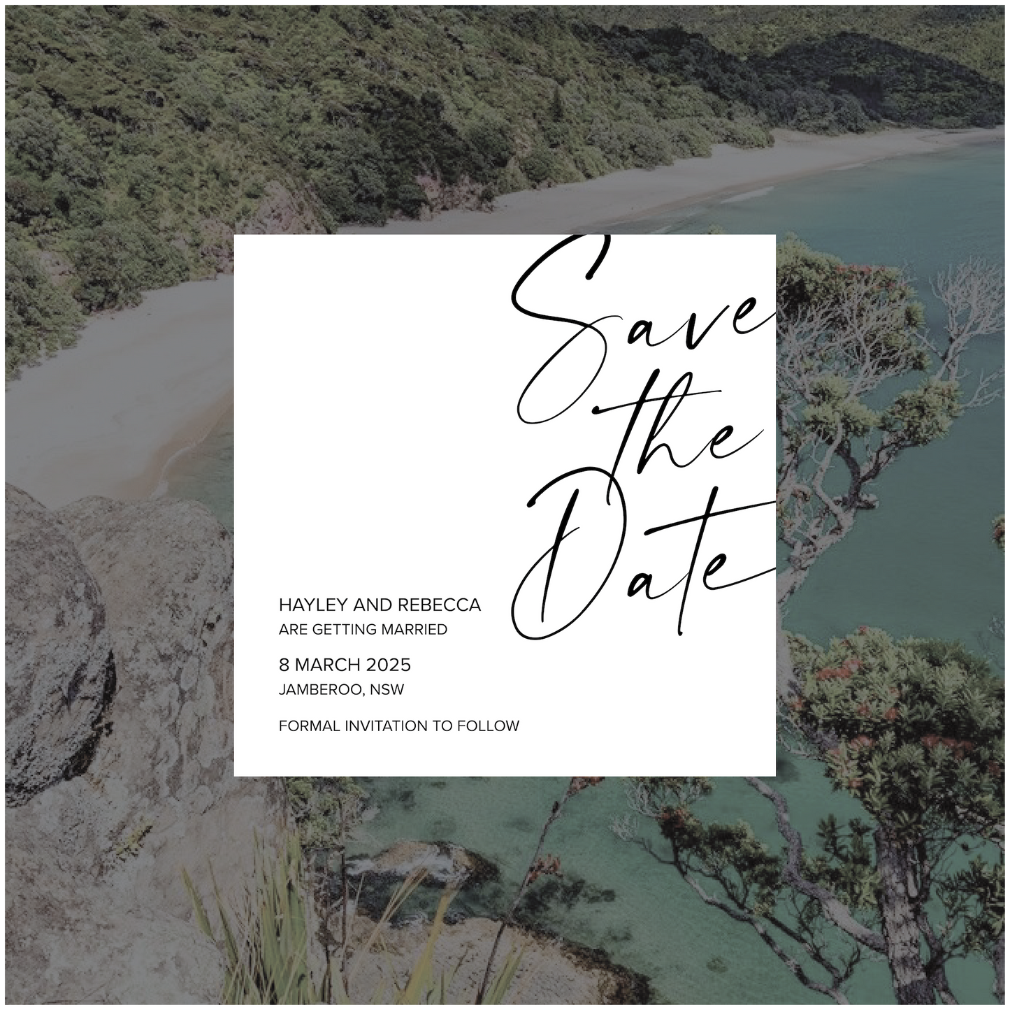 Tauranga Save The Date