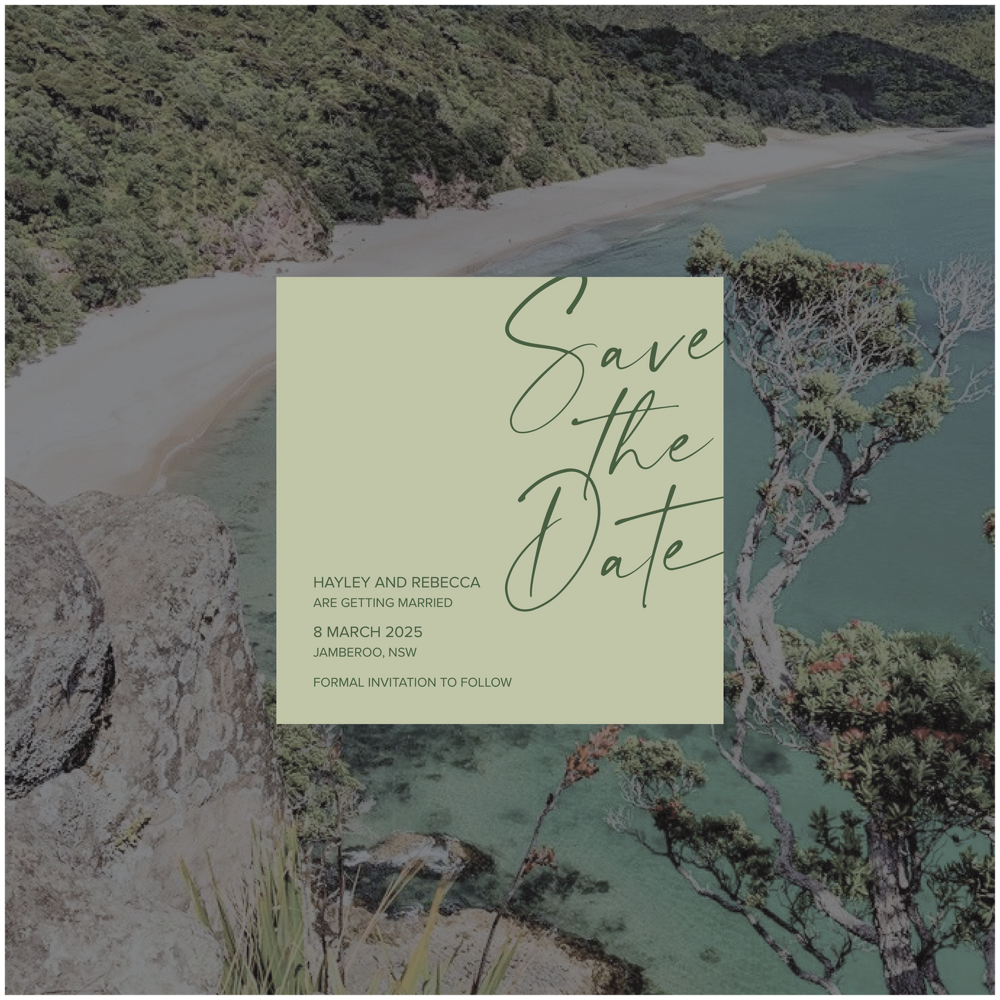 Tauranga Save The Date