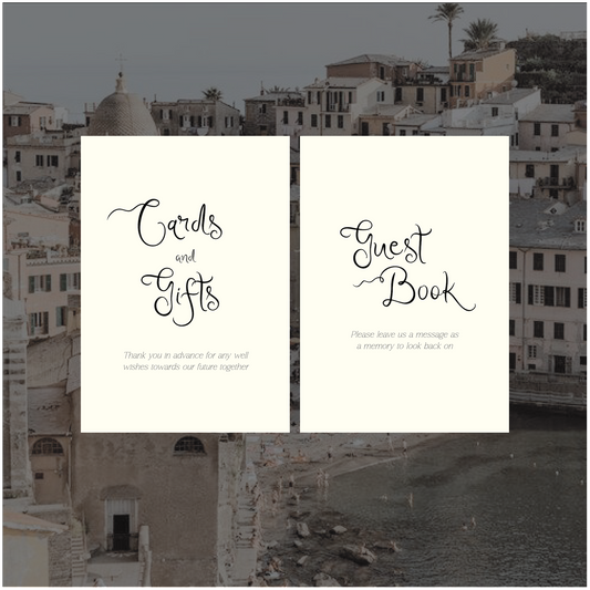 Vernazza Small Signs