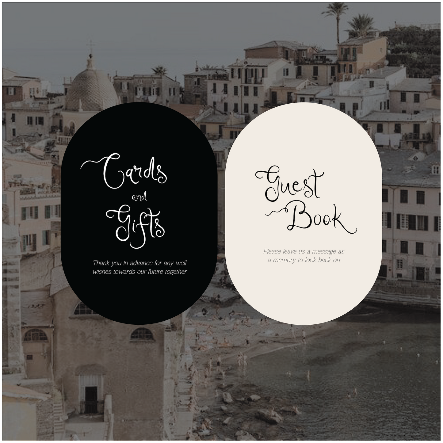 Vernazza Small Signs