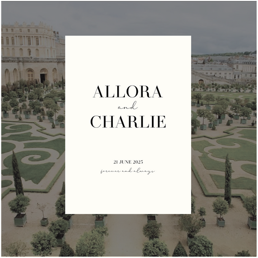 Versailles Welcome Sign